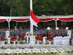 Ukuran Bendera Merah Putih di Lapangan Istana Kepresidenan, Cek Aturannya
