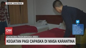 VIDEO: Kegiatan Pagi Capaska di Masa Karantina