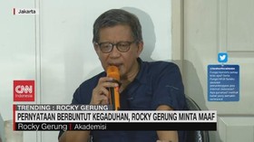 VIDEO: Pernyataan Berbuntu Kegaduhan, Rocky Gerung Minta Maaf