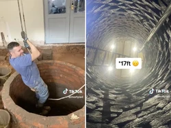Viral! Lagi Renovasi, Pria Ini Temukan Sumur Berusia 300 Tahun di Dapurnya