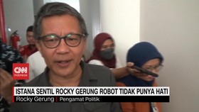 VIDEO: Istana Sentil Balik Rocky Gerung, Robot Tak Punya Hati