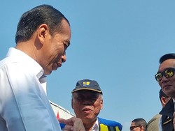 Momen Menteri Basuki Promosikan Tutut Baik untuk Pertumbuhan Rambut ke Jokowi