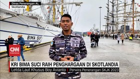 VIDEO: KRI Bima Suci Raih Penghargaan di Skotlandia