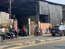 Nahas Nyawa Pemotor Melayang gegara Jalan Raya Bogor Bergelombang