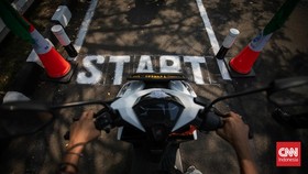Detail Sirkuit Ujian Praktik SIM C yang Baru Tanpa Angka 8 dan Zig-zag