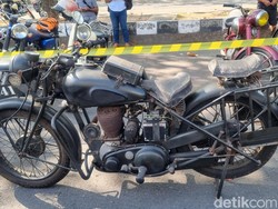 Motor Antik Mejeng di JEC, Salah Satunya BSA Army 1941