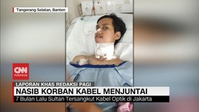 VIDEO: Nasib Korban Jeratan Kabel Semrawut