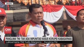 VIDEO: Panglima TNI: Tak Ada Impunitas Kasus Korupsi Kabasarnas
