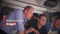 Pangeran William Kagetkan Masyarakat Tiba-tiba Jadi Penjual Burger