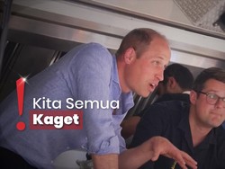Pangeran William Kagetkan Masyarakat Tiba-tiba Jadi Penjual Burger