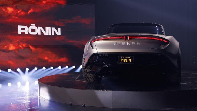 FOTO: Menyelami Energi Terpendam Mobil Listrik Fisker Ronin