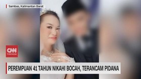 VIDEO: Perempuan 41 Tahun Nikahi Bocah, Terancam Pidana