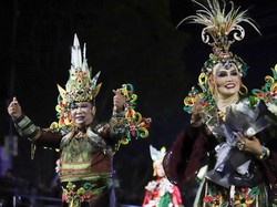Bupati, Kapolres dan Kepala OPD Jember Ikut Ramaikan Grand Carnival JFC
