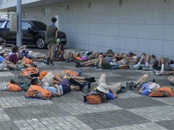 Jambore Dunia Rasa Survival, Peserta Tumbang gegara Panas Ekstrem
