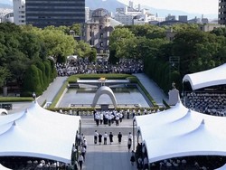 Peringati 78 Tahun Bom Atom Hiroshima-Nagasaki, Jepang Sindir Rusia