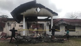 Kantor KPU Dekai Yahukimo Ludes Terbakar, Polisi Terjun Investigasi