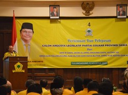 Lepas Caleg Golkar Dapil Jatim VI, Sarmuji: Cari Suara Sebanyak-banyaknya