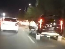 Heboh Pengendara Pajero Ugal-ugalan di Makassar Ternyata Anak Waka DPRD