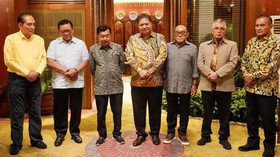 Airlangga Optimis Golkar Capai Target 20 Persen Kursi DPR