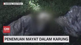 VIDEO: Penemuan Mayat Dalam Karung