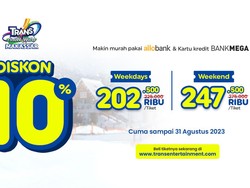 Agustus Full Senyum! Dapatkan Diskon dan Ekstra Main 1 Jam di Trans Snow World Makassar