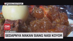 VIDEO: Sedapnya Makan Siang Nasi Koyor