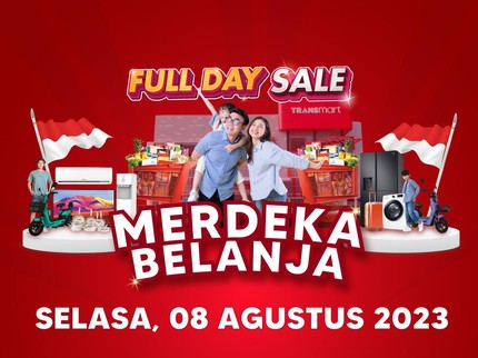 Transmart Full Day Sale Merdeka Belanja Dimulai Besok Bun, Ini Promonya