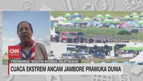 VIDEO: Cuaca Ekstrem Ancam Jambore Pramuka Dunia