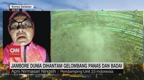 VIDEO: Jambore Dunia Dihantam Gelombang Panas dan Badai