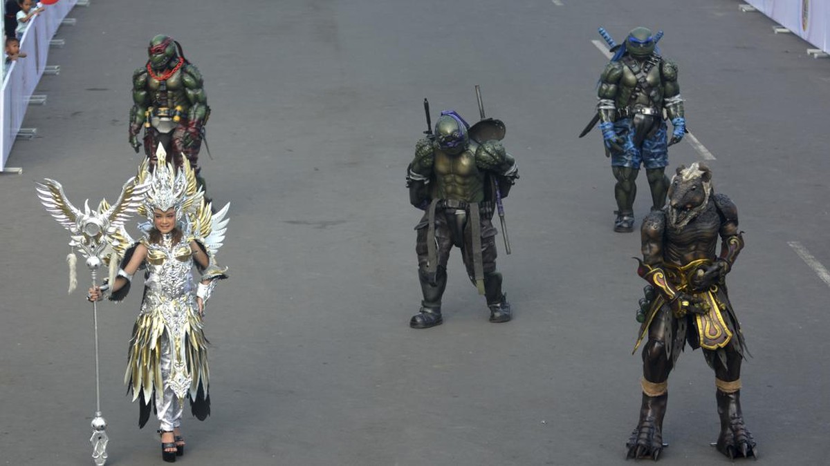 FOTO: Meriahnya Gelaran Jember Fashion Carnaval 2023
