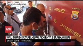 VIDEO: Pelaku Aniaya Guru Hingga Buta Menyerahkan Diri