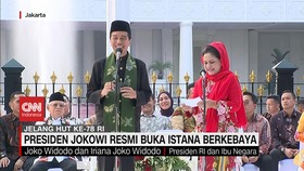 VIDEO: Presiden Jokowi Resmi Buka Istana Berkebaya