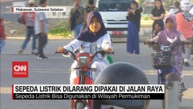VIDEO: Sepeda Listrik Dilarang Dipakai di Jalan Raya