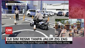 VIDEO: Skema Uji SIM C Resmi Tanpa Jalur Zig-Zag