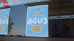 VIDEO: Selama 30 hari, Nama Agus Gratis Masuk Tempat Wisata Ini