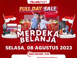 Merdeka Belanja! Transmart Full Day Sale Hari Ini Banjir Diskon