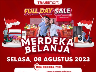 Besok, Ada Diskon Gede-gedean di Transmart Full Day Sale