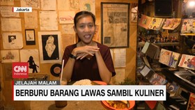 VIDEO: Berburu Barang Lawas Sambil Kuliner