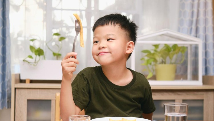 Ilustrasi Anak Obesitas