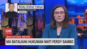 VIDEO: MA Batalkan Hukuman Mati Ferdy Sambo