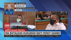 VIDEO: Penjelasan Pihak MA Batalkan Hukuman Mati Ferdy Sambo