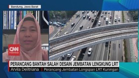 VIDEO: Perancang Bantah Salah Desain Jembatan Lengkung LRT