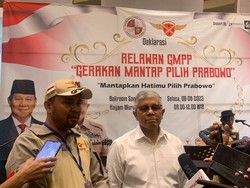 Relawan Gerakan Mantap Pilih Prabowo Deklarasikan Dukungan