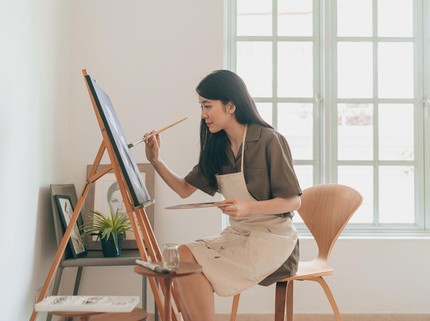 Bunda Ingin Melukis dengan Cat saat Hamil, Aman Enggak Ya?