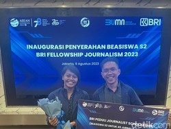 Dua Jurnalis detikcom Raih Beasiswa S-2 dari BRI