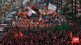 Gugatan Tak Diterima MK, Partai Buruh Mau Demo Seminggu Sekali
