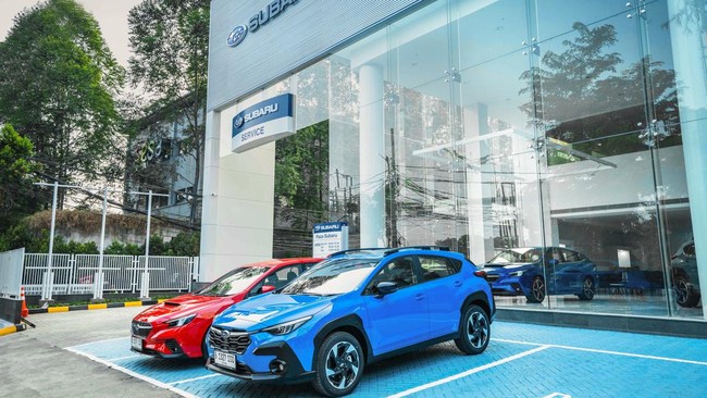 Subaru Indonesia meresmikan dealer keempat di Pondok Indah, Jakarta Selatan, Rabu (9/8).