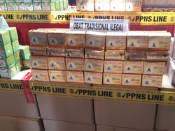 Terbongkar Bisnis Jahat Jamu Ilegal Nilainya Rp 14 M