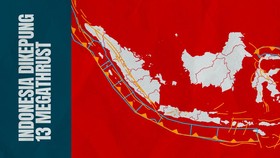 INFOGRAFIS: Indonesia Dikepung 13 Megathrust