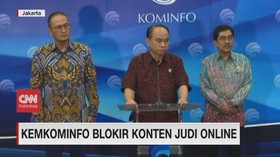 VIDEO: Kemkominfo Blokir Konten Judi Online